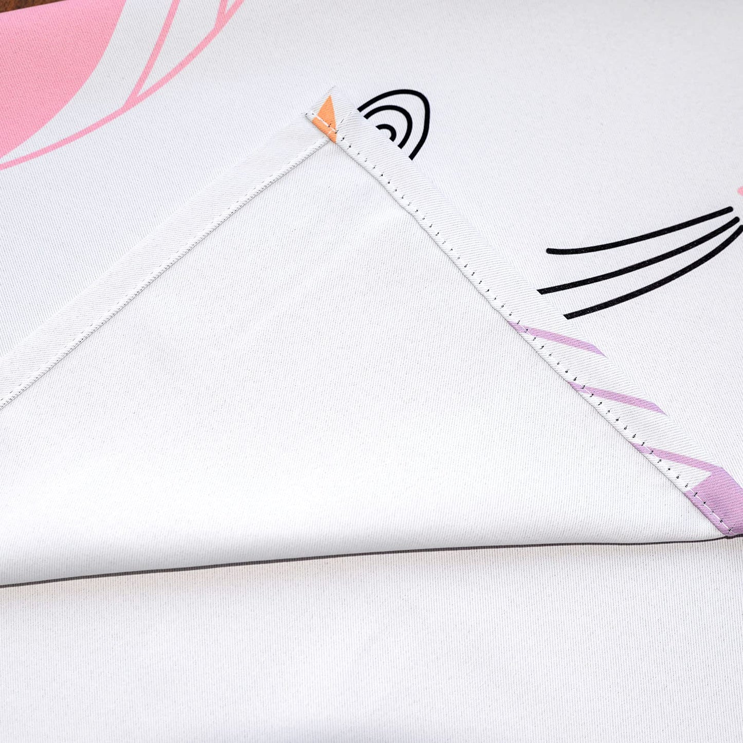 YISURE Nursery Cartoon Curtains, Colored Dolphin Blackout Curtain for Kids' Bedroom, Darkening Eyelet Window Drapes with Grommets- 42x55 Inch 2 Panels